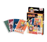 Fournier Baraja Shuffle Jeu De Société Amusant Naruto 3 En 1 Version Espagnole