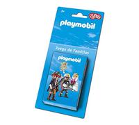 FOURNIER - Playmobil-Jeu de Cartes pour Enfants, Couleur Bleue (1044178)