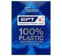 Fournier EPT European Poker Tour Plastic Professional Poker Playing Cards New (Blue Or Red)