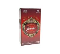 Fournier - Tarot : 78 cartes à jouer Luxe plastifiées Lavables - Dos Rouge