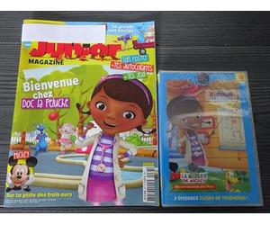 FOURNITURE 1 DVD 2 EPISODES : DOCTEUR LA PELUCHE : NILES A PEUR DU DOCTEUR - LA MAISON DE MICKEY : MISSION SAUVETAGE POUR PLUTO N°42 !! + LE MAGAZINE N°67 !! "BIENVENUE CHEZ DOC LA PELUCHE"