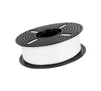 Fourniture de filament d ' imprimante 3D sur une bobine, PETG white | Vitesse d ' impression spécifiée de 80 à 100 Mm / s, température répertoriée de 220 à 260 °C, valeurs de référence