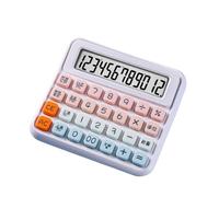 Fourniture Scolaire Calculatrice Multifonction avec Écran LCD À 12 Chiffres for Les Calculs Au Bureau Et L'école Outils Auxiliaires(Rosa)