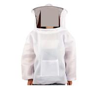 Fournitures d'apiculture Vêtements d'élevage d'abeilles, vêtements de protection, veste colorée, costume, outils de ruche for équipement , culteur(blanc,XX-Large)