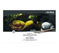 Lyra - Coffret métal de 72 crayons de couleur aquarellables Rembrandt, couleurs assorties G