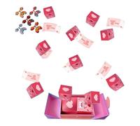 Fournitures de confession de boîte de de Saint-Valentin | Boîte à rebondissements rouge pour anniversaire, demande en mariage, confession, partenaire, conjoint, petit ami, épouse