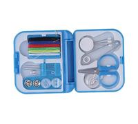 Fournitures de couture, kit de couture de voyage, aiguilles à fil, mini étui, ciseaux en plastique