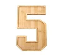 Fournitures de fête du Nouvel An 2025, planche à charcuterie avec chiffres de 0 à 9 pour 2025, fournitures de fête du Nouvel An, plateaux de service de Noël, assiettes à vaisselle pour fête de Noël,