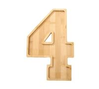 Fournitures de fête du Nouvel An 2025, planche à charcuterie avec chiffres de 0 à 9 pour 2025, nouveaux plateaux pour Noël