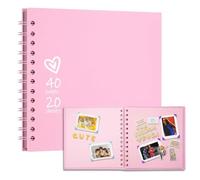 Fournitures de journal indésirable - Fournitures de scrapbooking flexibles | Livre d'or de mariage | Album de mariage avec rotation à 360 degrés, livre de mémoire rechargeable pour les anniversaires