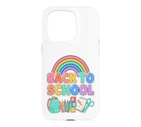 Fournitures de rentrée Scolaire Arc-en-Ciel Coque pour iPhone 15 Pro