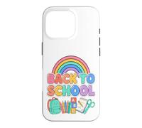 Fournitures de rentrée Scolaire Arc-en-Ciel Coque pour iPhone 16 Pro