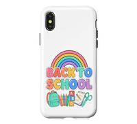 Fournitures de rentrée Scolaire Arc-en-Ciel Coque pour iPhone X/XS