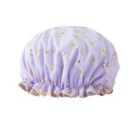 Fournitures de salle de bain double couche couverture épaisse accessoires femmes casquettes cheveux chapeau