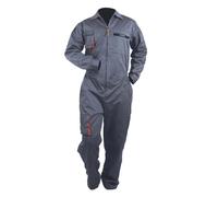 Fournitures de soudage, Combinaison de travail intégrale, combinaison de soudeur, vêtements grande taille for mécanicien d'atelier de réparation automobile(Grey,Small)