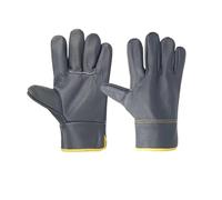 Fournitures de soudage, Gants de soudage en cuir résistants à l'usure, double couche épaisse, for la protection des travailleurs