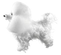 Fournitures de toilettage pour chiens|.Perruque de chien pour envelopper la pratique du toilettage, cheveux doux et épais, fournitures d'émulation pour toiletteurs professionnels, sans modèle (canich