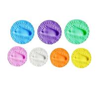 Fournitures en Mousse Moelleuse en Argile Douce Bricolage Soins de bébé Main Pied Encreur Empreinte de Main 7 Couleurs Fournitures en Mousse Moelleuse en Argile Douce (#3)