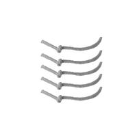 Fournitures for animaux de compagnie rechargeables Formation for chiens et chats for imiter les jouets interactifs for animaux de compagnie de rats Jouet électrique Balle Queue simulée Maison(5pcs-gre