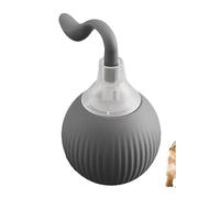 Fournitures for animaux de compagnie rechargeables Formation for chiens et chats for imiter les jouets interactifs for animaux de compagnie de rats Jouet électrique Balle Queue simulée Maison(Grey-Tai