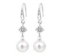 Fournitures Kits Outils Bijoux d'oreilles de tempérament japonais et coréen, rondes, cadeau Fournitures Accessoires Impressionner Bijoux (White, One Size)