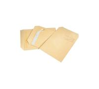 Fournitures postales - gpv boîte de 250 pochettes kraft 24 auto-adhésives 120g 4147