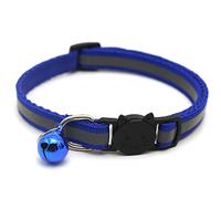 Fournitures pour Animaux de Compagnie Collier en Nylon réfléchissant avec Clochette Règlage la Tension Boucle libération Port- à Haute résistance