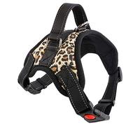 Fournitures pour animaux de compagnie, fournitures pour animaux de compagnie, grands chiens, chiens, colliers, animaux de compagnie,Leopard,M