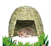 Fournitures pour Animaux De Compagnie, Maison en hrbe pour Lapin, Cachettes pour Cochons d'Inde | Maison D’herbiers Marins De Jeu pour Petits Animaux, Hutte Tissée De Tunnel Hutte Abri De Foin Maison
