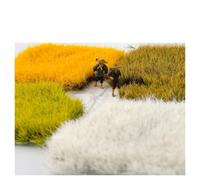 fournitures pour maquettes miniatures Touffes d'herbe statiques de 12 mm, détachables à la main, for maquettes et dioramas (1 pièce)(Late autumn)