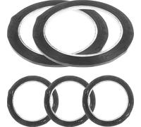 Fournitures pour violon, autocollant pour gamme de violon, 5 pièces, ruban de positionnement noir, aide à repérer la touche, pour et fiddle, pour débutants