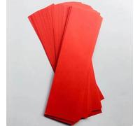 Fournitures religieuses, papier rouge, motif vierge, papier talisman, outils d'écriture taoïste, papier de riz, papier de table, 26 x 10 cm, lot de 100