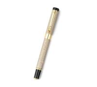 Fournitures scolaires de bureau, papeterie pour homme et femme, cadeau de luxe, stylo plume 0,5 mm pour stylo à pointe extra fine en métal