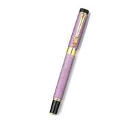Fournitures scolaires de bureau, papeterie pour homme et femme, cadeau de luxe, stylo plume 0,5 mm pour stylo à pointe extra fine en métal