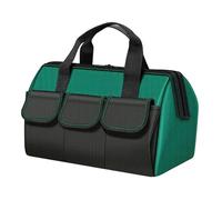 Fourre-Tout à Outils, Sac fourre-Tout à Outils avec poignée, Pochette de Transport à Large Ouverture, Porte- Multi-Poches pour Hommes et Femmes