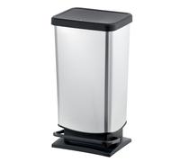 Fourre-tout décor inox 40 L