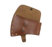 Fourreau à tête de hache | Étui portable en cuir synthétique | Étui souple multifonction avec fermetures à clip en métal | Besoin de protection pour le camping et l'extérieur