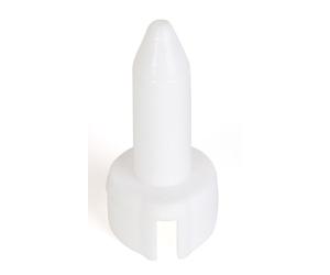 Fourreau blanc INOX IMPORT pour paumelle universelle - 117