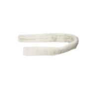 Fourreau de collier de chasse en laine Umbria Equitazione Blanc TU