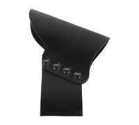 Fourreau de Hache à Main Portative en PU Noir pour Camping | Protection Solide à Ouverture Rapide, Transport Sûr, Design Remplaçable, pour Tête D’axe et Travaux Extérieurs