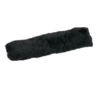 Fourreau de muserolle HorseGuard MediLamb Noir TU