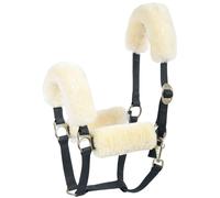 Fourreau de muserolle mérino Harry's Horse Blanc TU