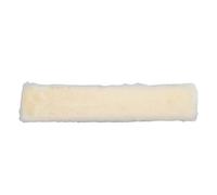 Fourreau de muserolle pour bridon QHP Blanc 26 cm