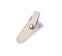 Fourreau de rangement pour ciseaux avec façade, 07 et P violet, B | Sangle de fixation avant, construction de gaine arrondie, porte-ciseaux intermédiaire pour travaux de couture et de broderie