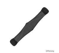 Fourreau de sangle pour cheval en néoprène Burioni Western Noir TU