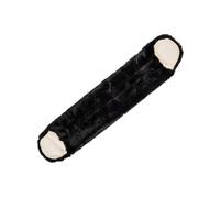 Fourreau de sangle pour cheval en peau de mouton synthétique Burioni Western Noir TU