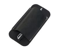 Fourreau en cuir - Ceinture de transport horizontale - Étui vintage pour couteaux avec sangle de sécurité - Accessoires en cuir faits à la main - Idée cadeau pour Noël, anniversaires, pères et hommes