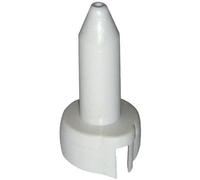 Fourreau plastique blanc pour paumelle universelle - MONIN - M-789032