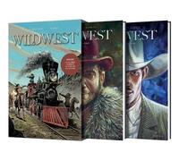 Fourreau Wild West T3 + T4 avec ex-libris numéroté et signé - Jacques Lamontagne - Dupuis - Coffret - Bande dessinée
