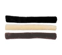 Fourreaux de collier & renes de chasse en Mouton choco